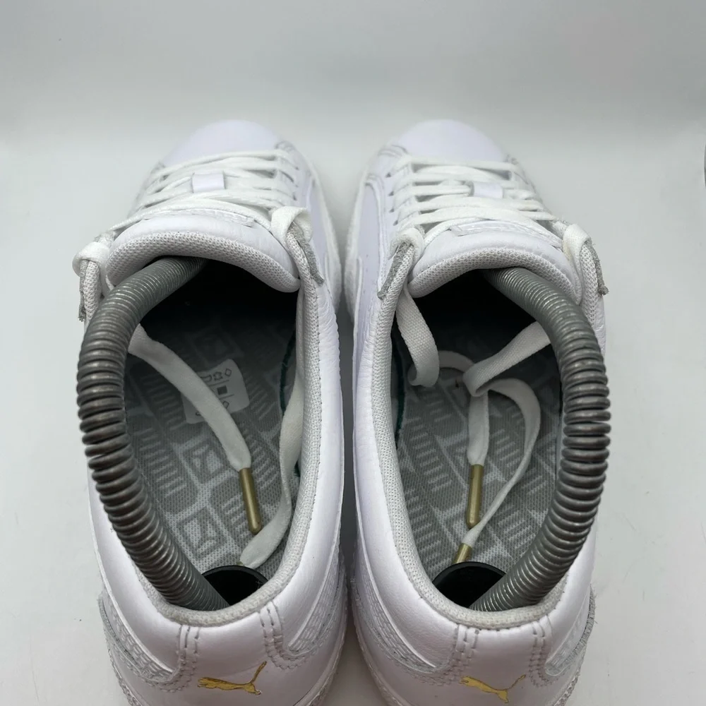Puma Love tumble white leather women’s sneakers size 7